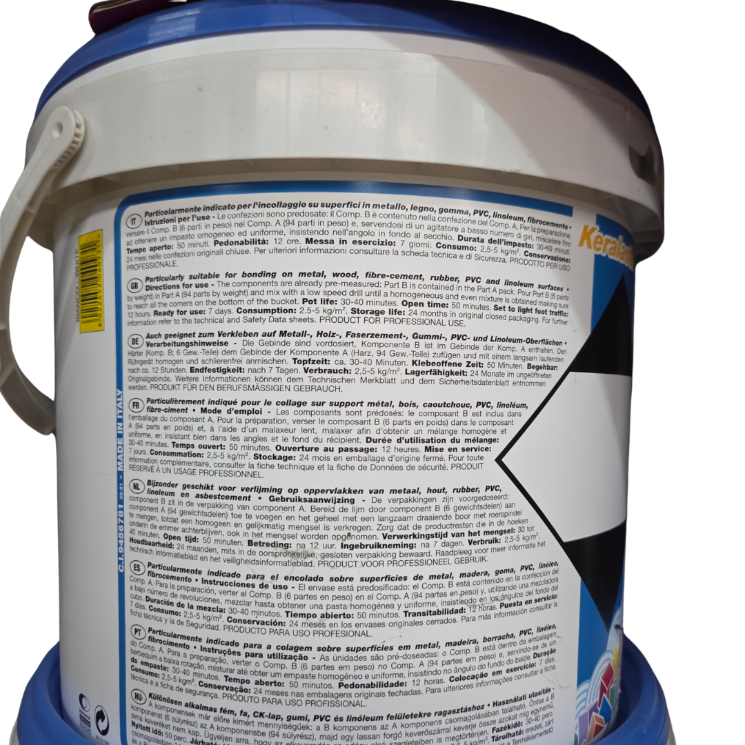 Kurk24 Mapei Keralastic 10KG - Wit
