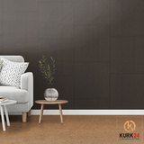Kurk24 Modular 3D wandkurk Dark  -7mm. dik - Doos 7,07 m²