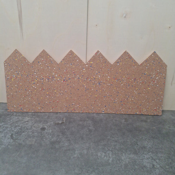 OUTLET - Prikbord - Huizen - 50 x 120 cm - Kurk + 10mm zachtboard