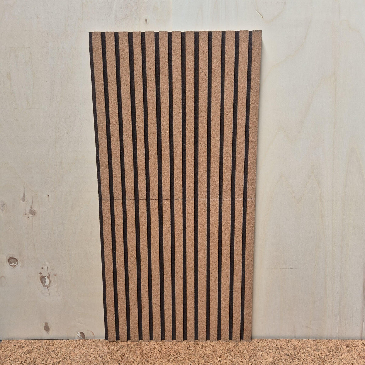 Kurk24 OUTLET - Prikbord Lattenwand 2 stuks - 59 x 59 cm