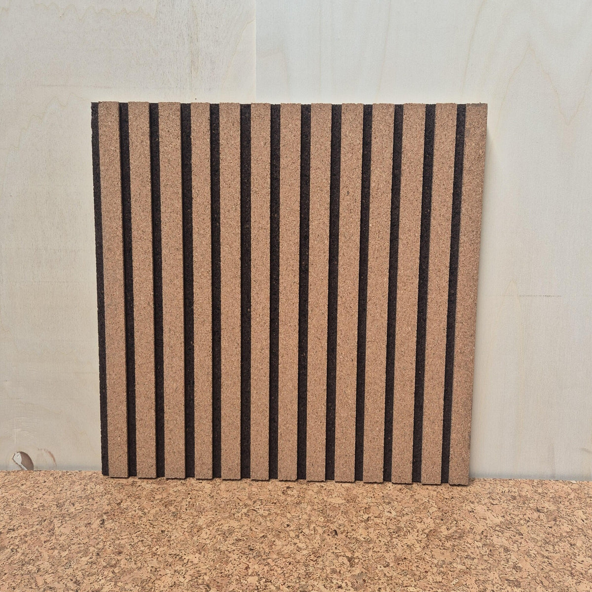 Kurk24 OUTLET - Prikbord Lattenwand 2 stuks - 59 x 59 cm