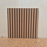Kurk24 OUTLET - Prikbord Lattenwand 2 stuks - 59 x 59 cm