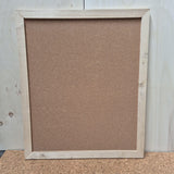 Kurk24 OUTLET - Prikbord met steigerhouten lijst - 100 x 118 cm
