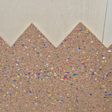 Kurk24 OUTLET - Prikbord Multicolor - 6 huisjes