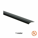 Kurk24 Overgangsprofiel zelfklevend 0-20mm zwart - 1m