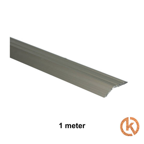 Overgangsprofiel zelfklevend 8mm RVS - 1m