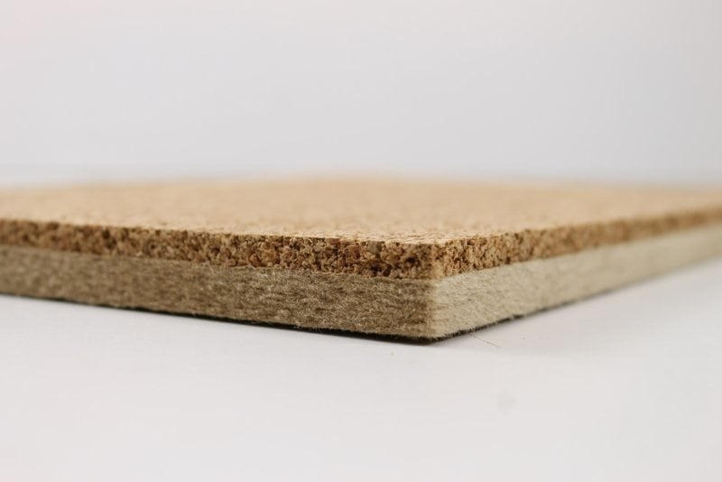 Kurk24 Pinnwand aus Kork - Softboard - 30 x 40cm