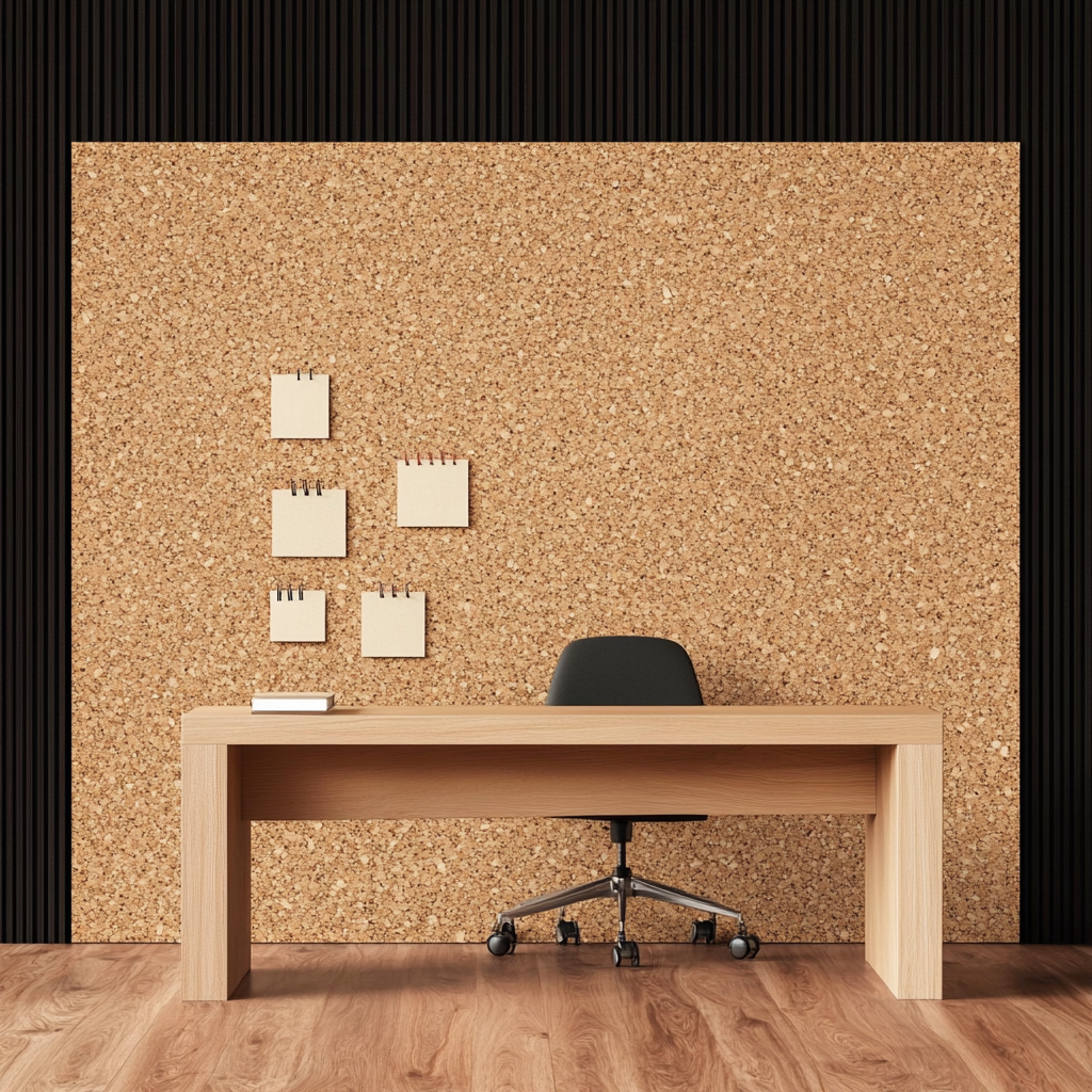 Kurk24 Pinnwand Korkplatte Dortmund - 60 x 90 cm - 10mm Stärke