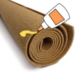 Kurk24 Pinnwandkork - 6mm Stärke - 50cm breite - 10m lang - VORGEKLEBT