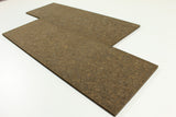 Kurk24 Plak kurkvloer - Rustic Brown - 45 x 15 cm - 6 mm - per m²