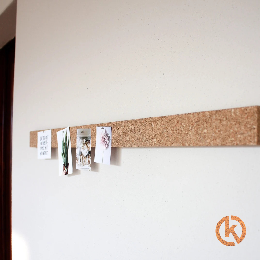 Kurk24 Prikwand kurkstroken - zelfklevend - 5mm - 5 x 90 cm - Per strook - ACTIE