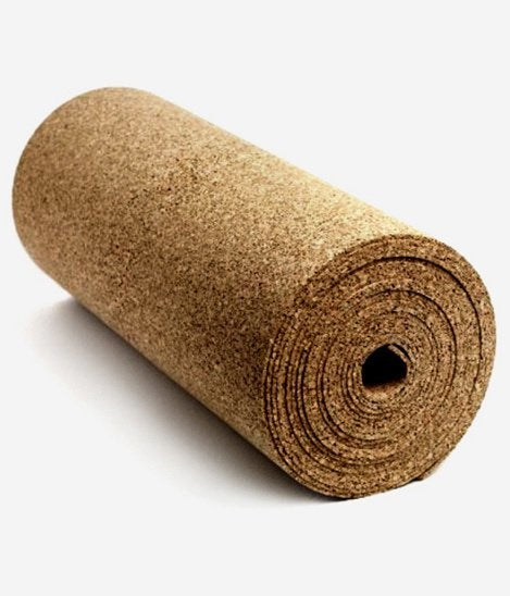Kurk24 Prikwandkurk op rol - 6mm dik - 50cm breed - VOORGELIJMD