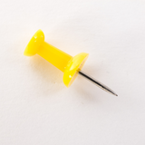 Kurk24 Push pins - Geel - 100 stuks