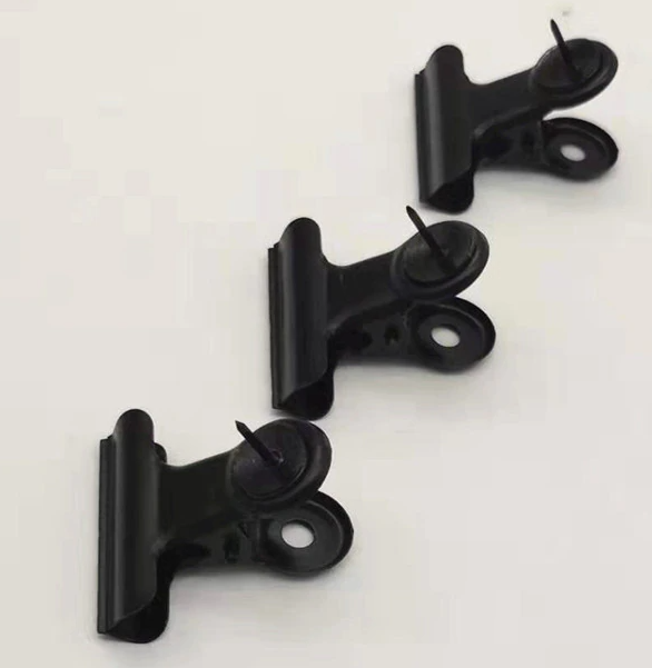 Kurk24 Pushpin Clips – Mat Zwart – 20 Stuks – Voordeelpak