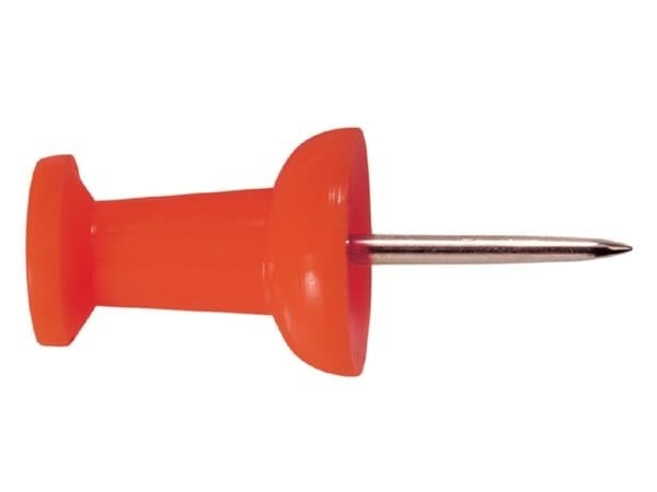 Reißzwecke - Rot- 100 Stück