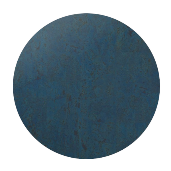 Rond Kurk Prikbord Navy Blue - Diverse Maten