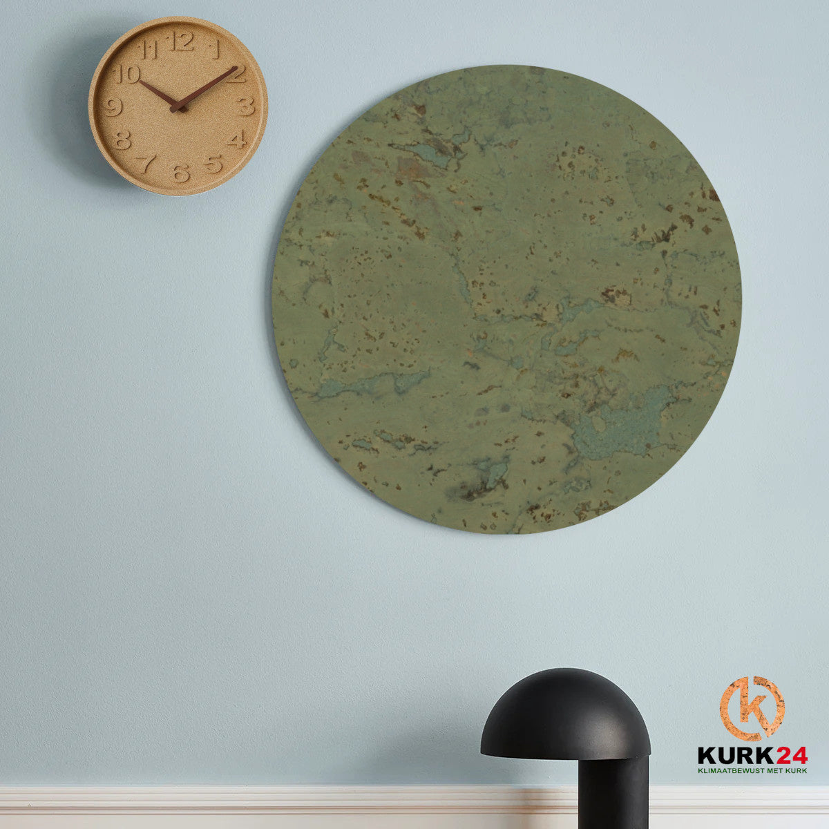 Kurk24 Rond Kurk Prikbord Rustic Spring - Diverse Maten