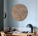 Kurk24 Rond Prikbord Design - Country Dark - 40 cm