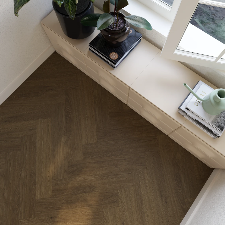 Kurk24 Saffier Promenade Visgraat - CEDAR - per m²