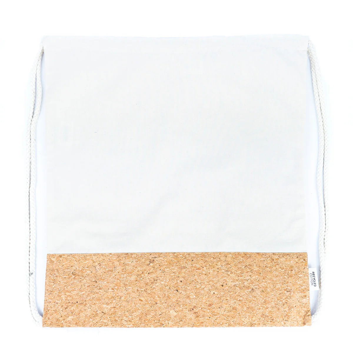 Kurk24 Tas met trekkoord - sporttas - kurk detail