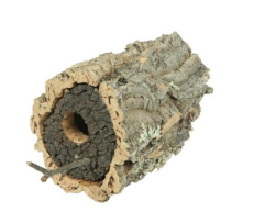 Kurk24 Vogelhuisje van kurkschors