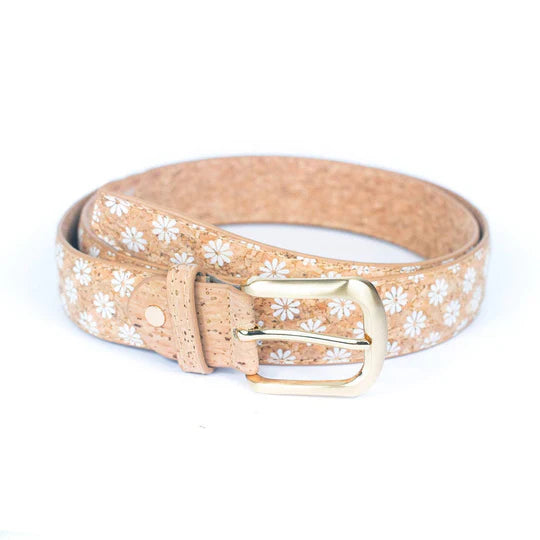 Kurk24 Vrouwen riem - Madeliefjes - 110cm