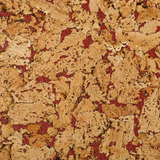 Kurk24 Wandkurk 'Country Red' GEWAXT - 60 x 30 cm - 3mm dik - per m²