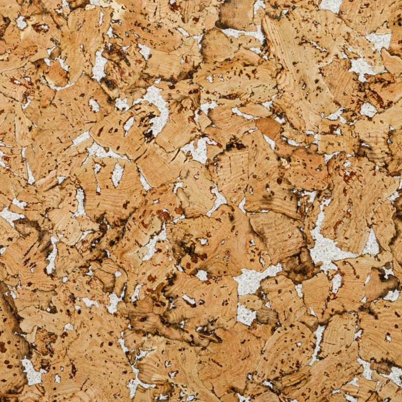 Kurk24 Wandkurk 'Country White' GEWAXT - 60 x 30 cm - 3mm dik - per m²