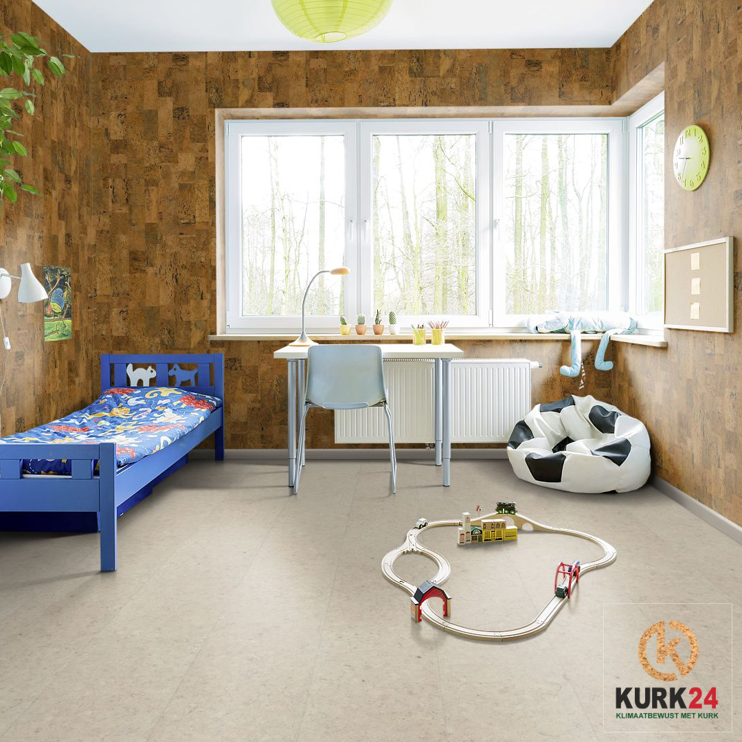 Kurk24 Wandkurk 'Element Rustic ' GEWAXT - 60 x 30 cm - 3mm dik - per m²