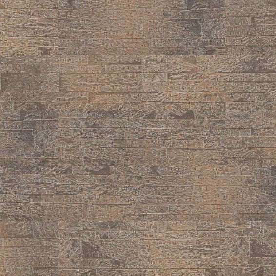 Kurk24 Wandkurk Steenstrips ''  Loft Rust Brown '' - per m²