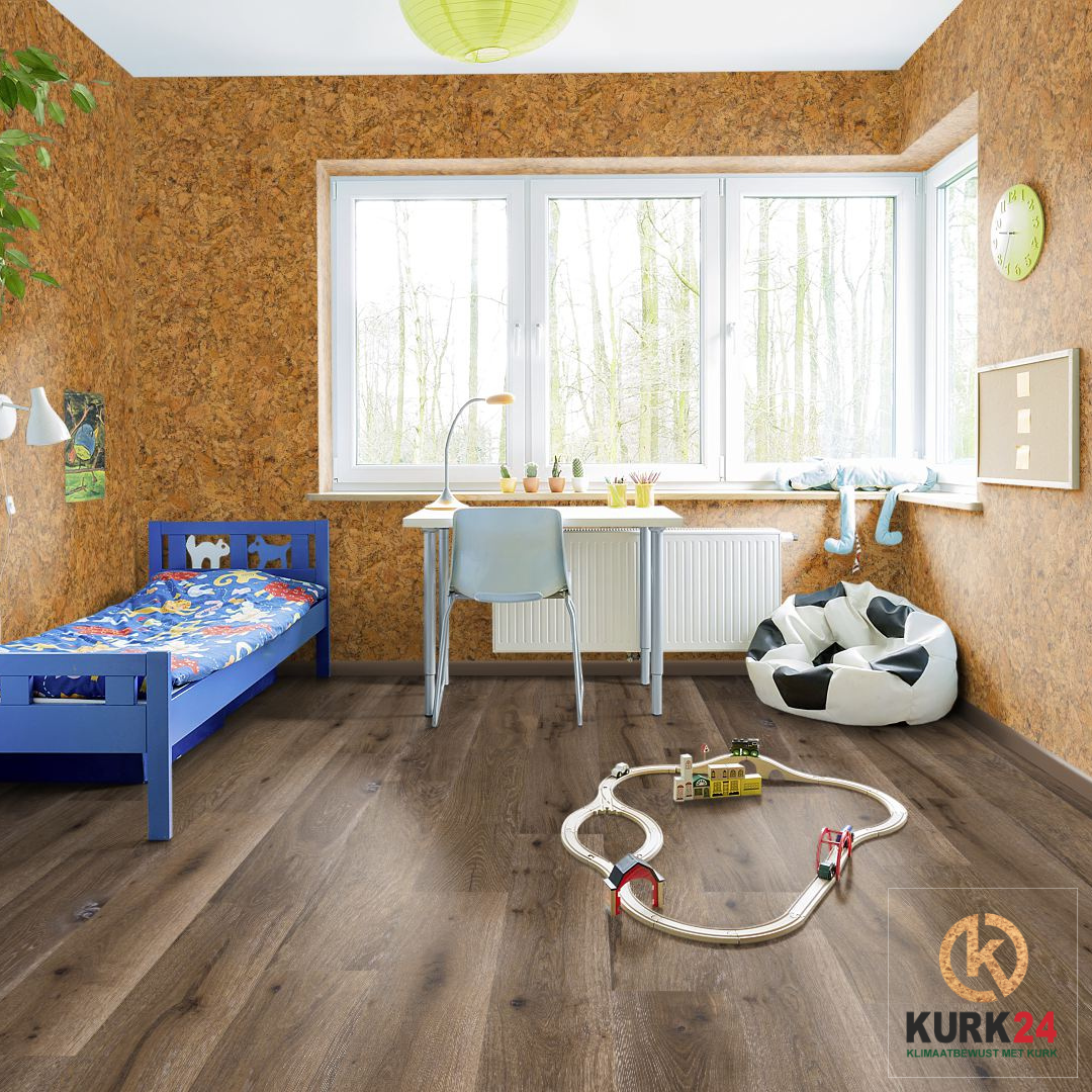 Kurk24 Wandkurk tegel - Fiord - 60 x 30 cm - 3mm dik - GEWAXT - PER M2