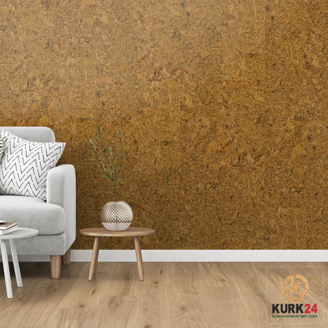 Kurk24 Wandkurk tegel - Forest Onbehandeld - 60 x 30 cm - 3mm dik - per m²