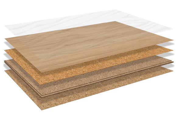 Kurk24 Wicanders Wise - Wood Inspire Natural - Panama Oak Cognac - Pro m2