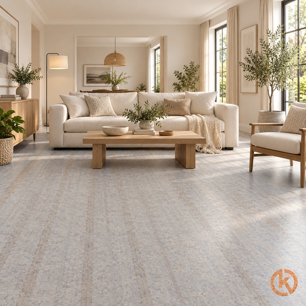 Amorim kurk klikvloer - Lane Quartz - PARTIJ 28m2